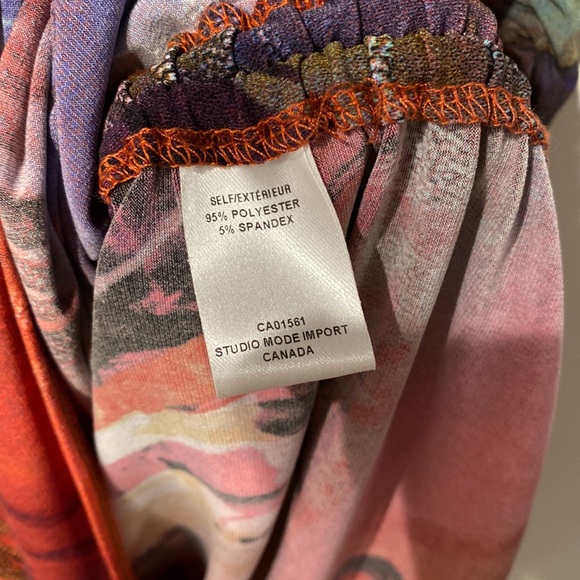 Multicolour Abstract Cinch Dress - Picture 7 of 7